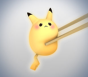 Pokemon Pikachu illustration, Pikachu, Pokémon, 3D, video games