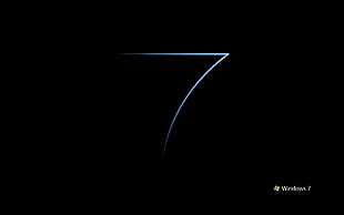 WIndows 7 OS wallpaper, Windows 7, Microsoft Windows, operating systems, minimalism