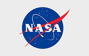 NASA logo, NASA, logo, simple, vector art
