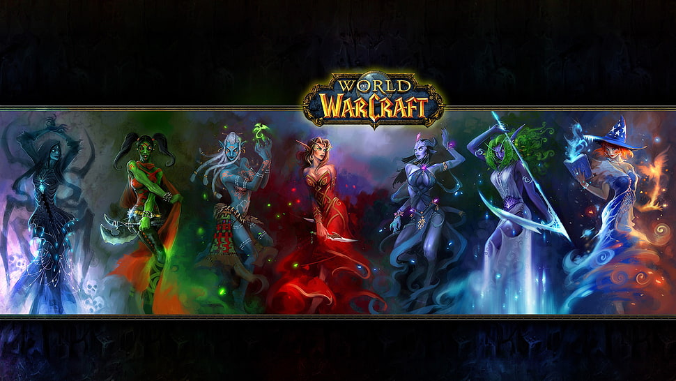 World of Warcraft poster HD wallpaper
