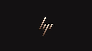 Hewlett-Packard logo, Hewlett Packard, brand, logo, minimalism HD wallpaper