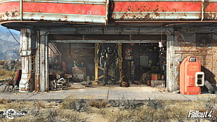 Fallout 4 game scene HD wallpaper