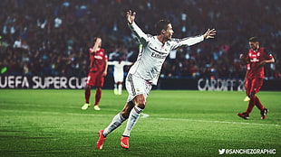 Cristiano Ronaldo wallpaper, Sanchez Graphics , Cristiano Ronaldo, HDR, Real Madrid HD wallpaper
