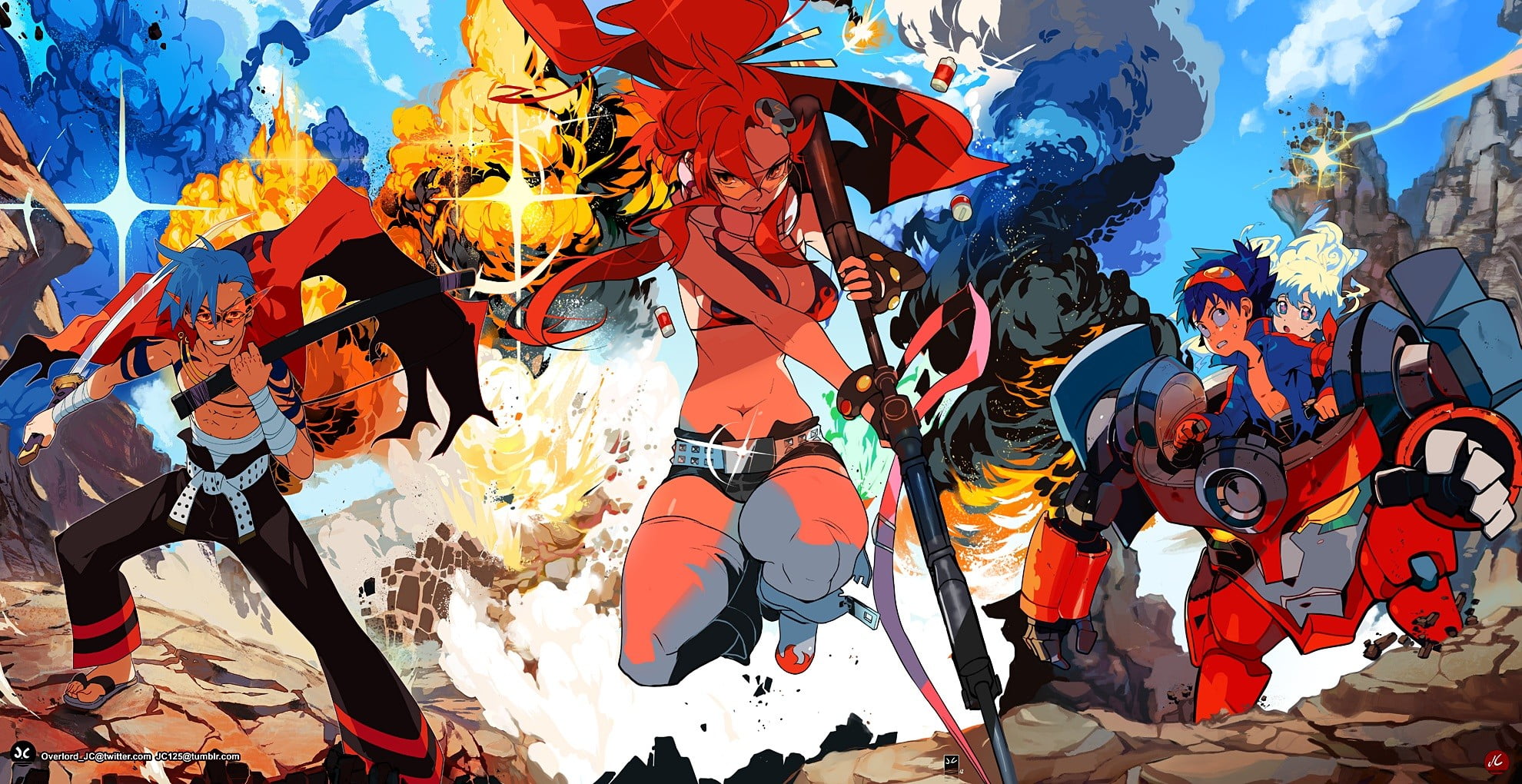 HD wallpaper: Tengen Toppa Gurren Lagann