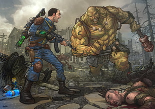 Fallout 4 poster HD wallpaper