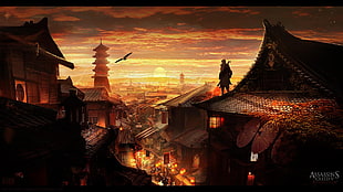 Assassin's Creed digital wallpaper, Assassin's Creed, fantasy art, video games