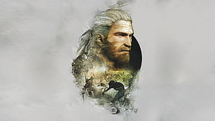 male game character wallpaper, The Witcher, The Witcher 3: Wild Hunt, Geralt of Rivia
