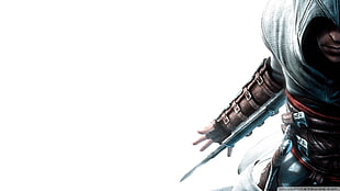 Assassin's Creed digital wallpaper, Assassin's Creed, Altaïr Ibn-La'Ahad, video games