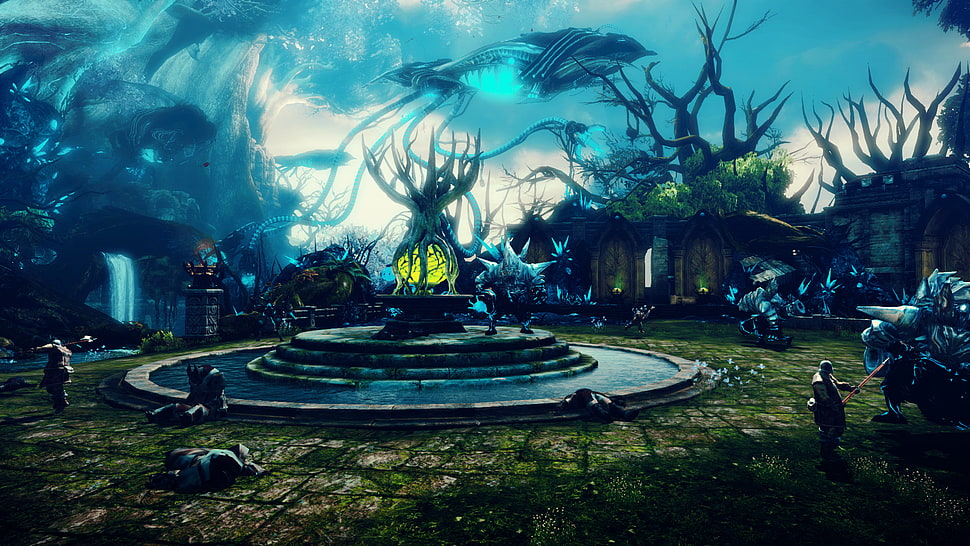 game digital wallpaper, Tera HD wallpaper