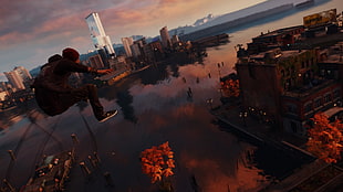 Infamous Second Son screenshot, Infamous: Second Son, video games HD wallpaper