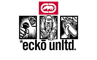 Ecko Unltd logo, urban, clothing, ecko HD wallpaper