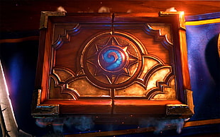 brown wooden chest, Hearthstone: Heroes of Warcraft
