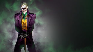 The Joker digital wallpaper, Joker, movies, DC Comics, comics