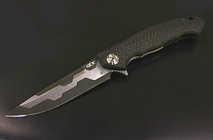 black and gray folding knife, knife, Zero Tolerance 