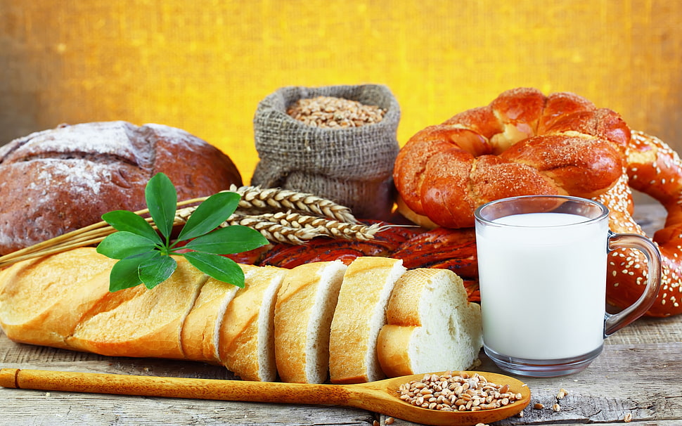 breastfast meal HD wallpaper
