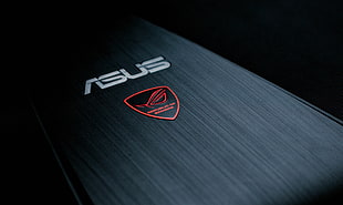 black Asus laptop, Republic of Gamers, ASUS HD wallpaper