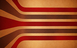 vector art, abstract, red, stripes HD wallpaper