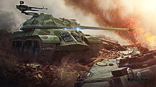 military tank digital wallpaper, World of Tanks, tank, wargaming, video games HD wallpaper
