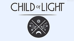 Child Of Light logo HD wallpaper