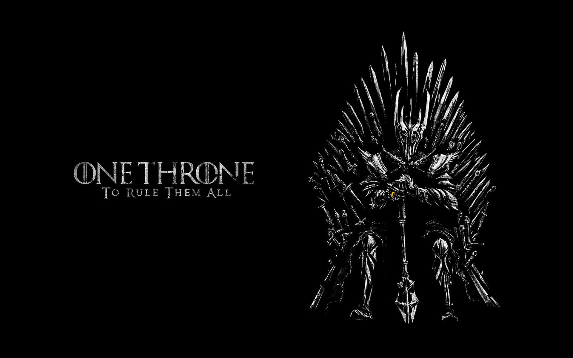 Game Of Thrones The Lord Of The Rings Sauron Hd Wallpaper