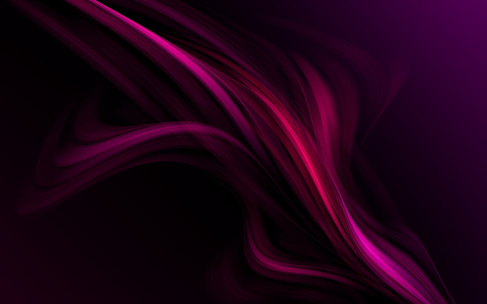 white and pink abstract painting HD wallpaper