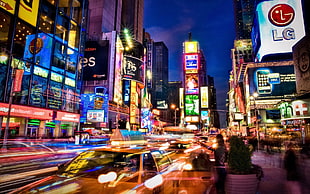 New York Times Square, New York City, USA, Times Square, city