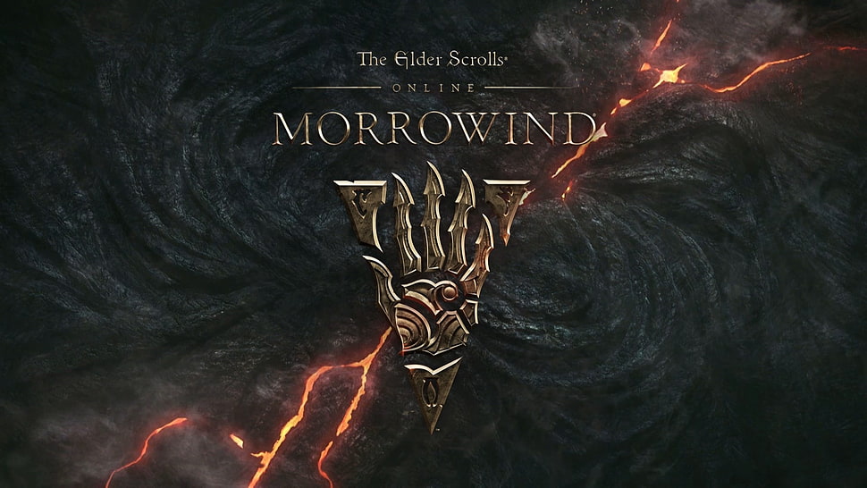 The Elder Scrolls Online Morrowind game cover, The Elder Scrolls Online HD wallpaper