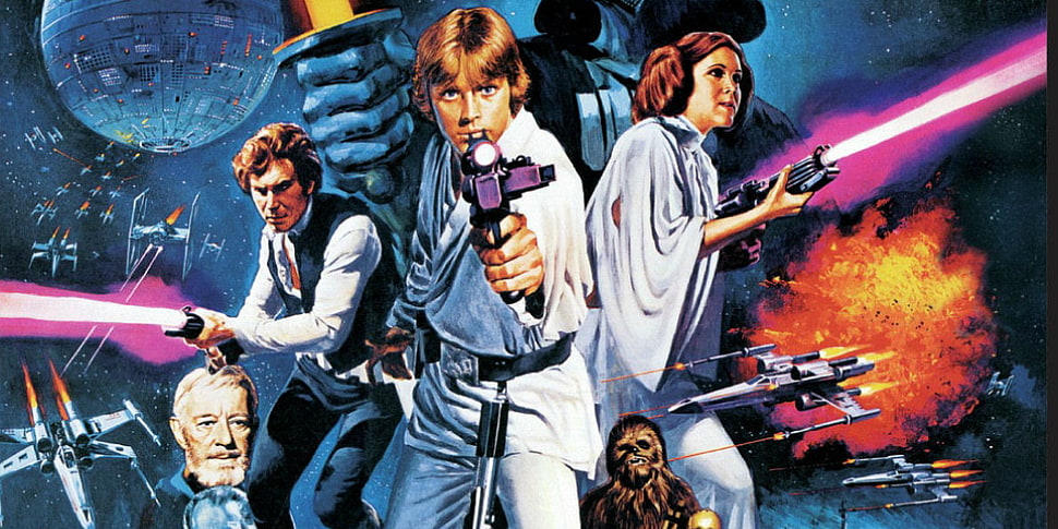 Star Wars poster HD wallpaper