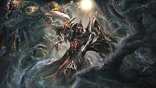 monster digital wallpaper, Diablo III, Diablo, video games, fantasy art