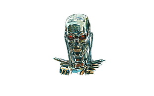 Terminator illustration, cyborg, movies, Terminator, artwork