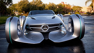Mercedes-Benz Silver Arrow Concept, 4K
