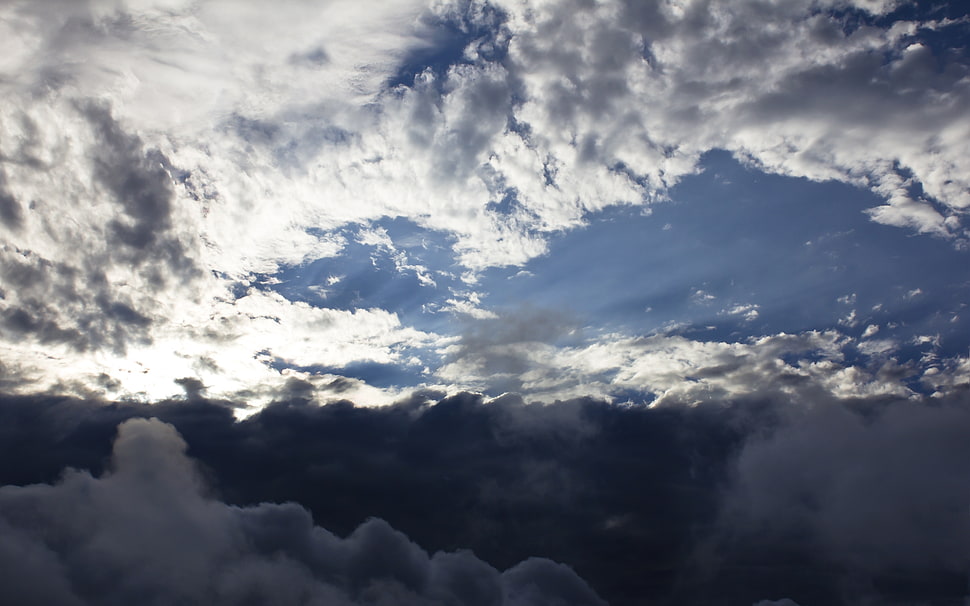 cloudy sky HD wallpaper
