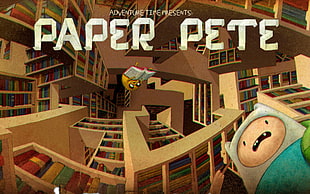 Paper Pete movie wallpaper, Adventure Time