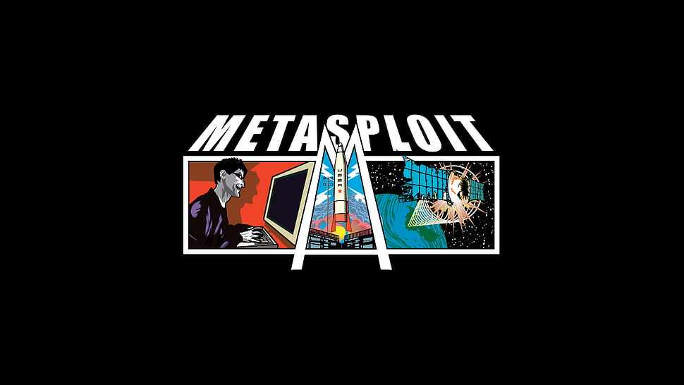 Metasploit logo, metasploit HD wallpaper