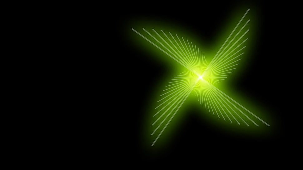 green and black digital wallpaper HD wallpaper