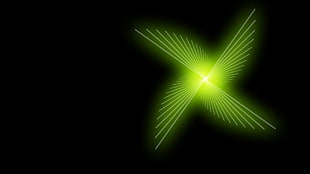 green and black digital wallpaper HD wallpaper