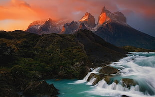 rock mountain, nature, landscape, mountains, Patagonia HD wallpaper