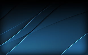 blue and black wooden table, abstract, waveforms, digital art