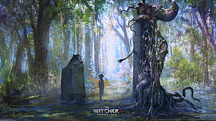 The Witcher digital wallpaper, The Witcher 2 Assassins of Kings, artwork, video games, The Witcher