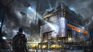 The Division game application, Tom Clancy's The Division, apocalyptic, computer game, concept art HD wallpaper