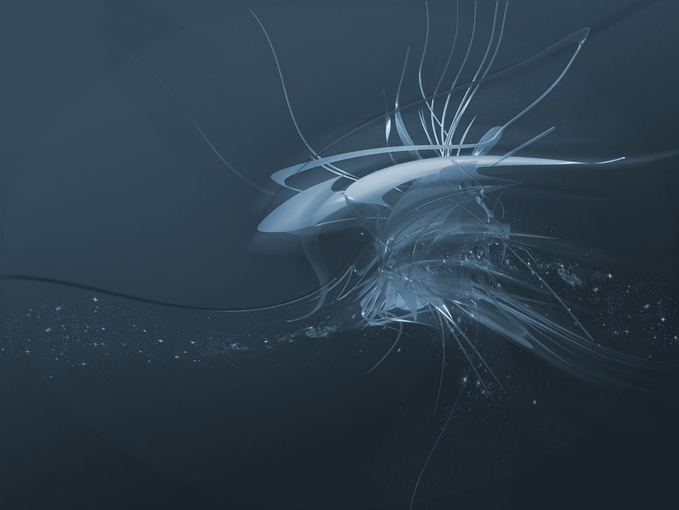 grey digital wallpaper HD wallpaper