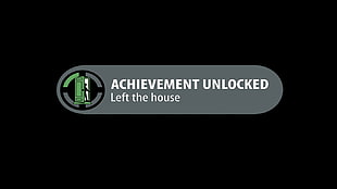 achievement unlocked, humor, minimalism HD wallpaper
