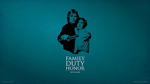 Star Wars Family Duty Honor logo, Game of Thrones, Star Wars, Luke Skywalker, crossover HD wallpaper