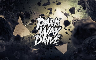 Park Way drive text wallpaper, black, Parkway  Drive, fan art, triangle HD wallpaper