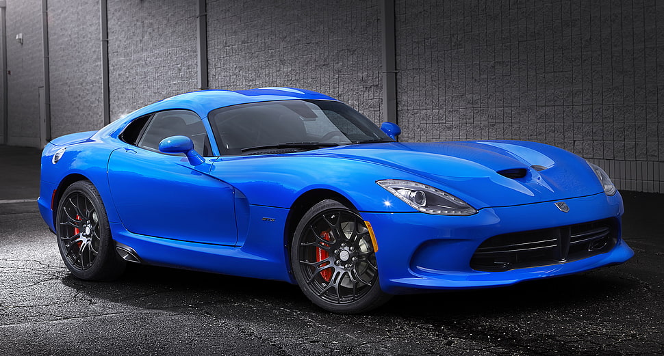 blue Dodge Viper HD wallpaper