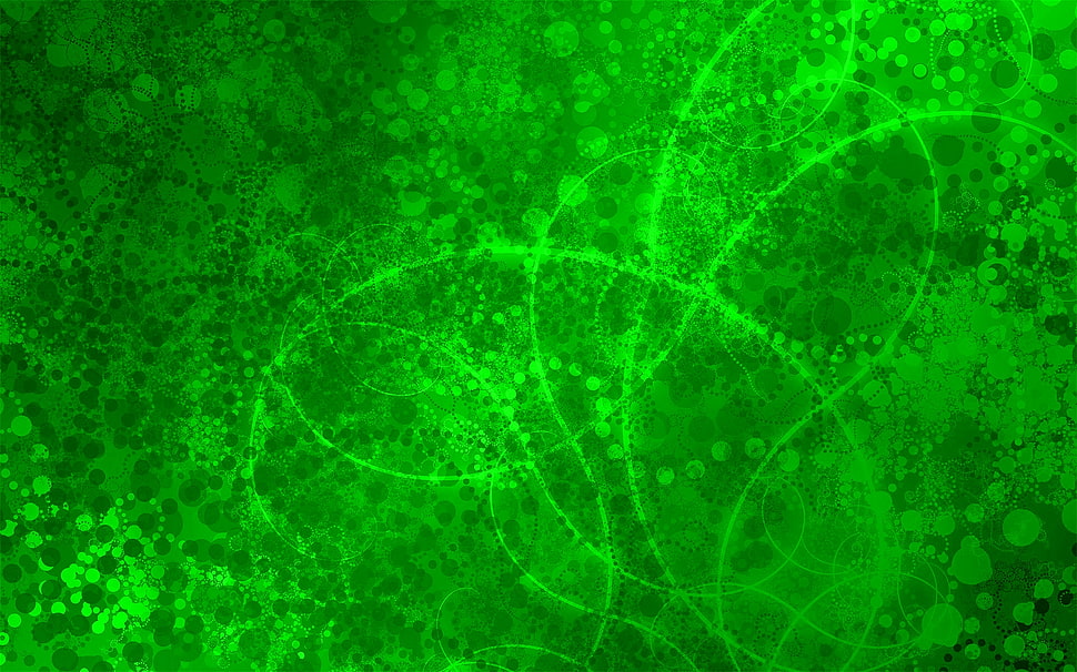 green digital wallpaper HD wallpaper