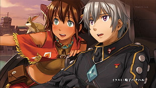 gray haired male anime character, Suisei no Gargantia, anime, Amy (Suisei no Gargantia), Ledo