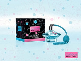 teal Curious eau de parfum with box HD wallpaper