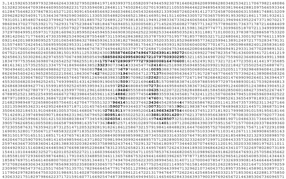 white and black area rug, pi, typography, numbers, minimalism HD wallpaper