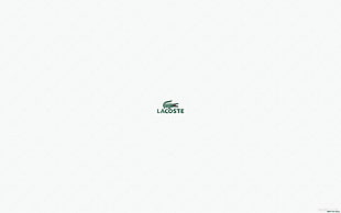 Lacoste logo illustration HD wallpaper